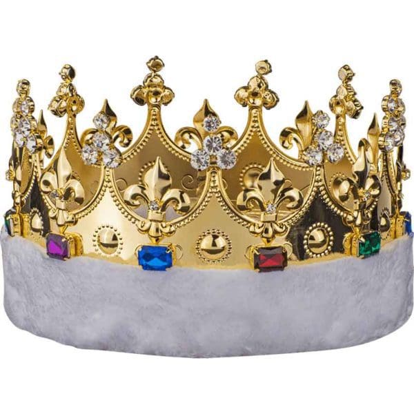 Kings Crown with Faux Fur