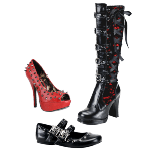 Women's Gothic Footwear
