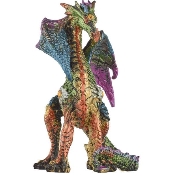 Regal Green Dragon Statue