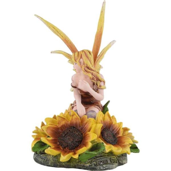 Bashful Sunflower Fairy Statue