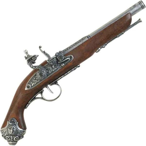 18th Century Flintlock Pistol Grey