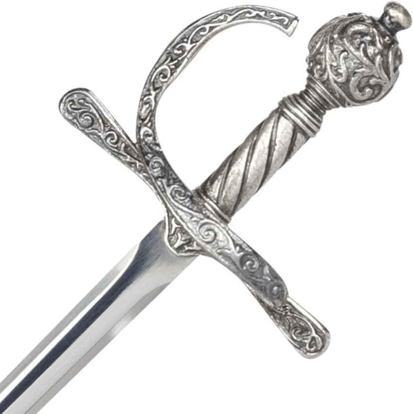 Limited Edition Miniature Silver Sir Francis Drake Sword by Marto