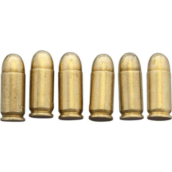 Replica .45 Caliber Bullets - Package of 6
