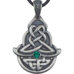 Celtic Emerald Necklace