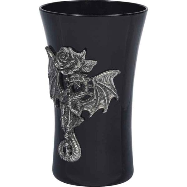 Dragon with Rose Shot Glass