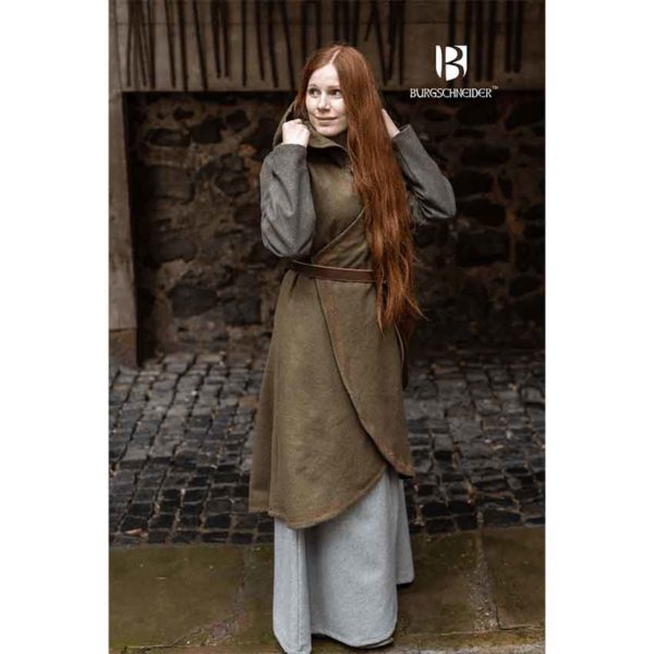 Late Medieval Winter Wrap Dress