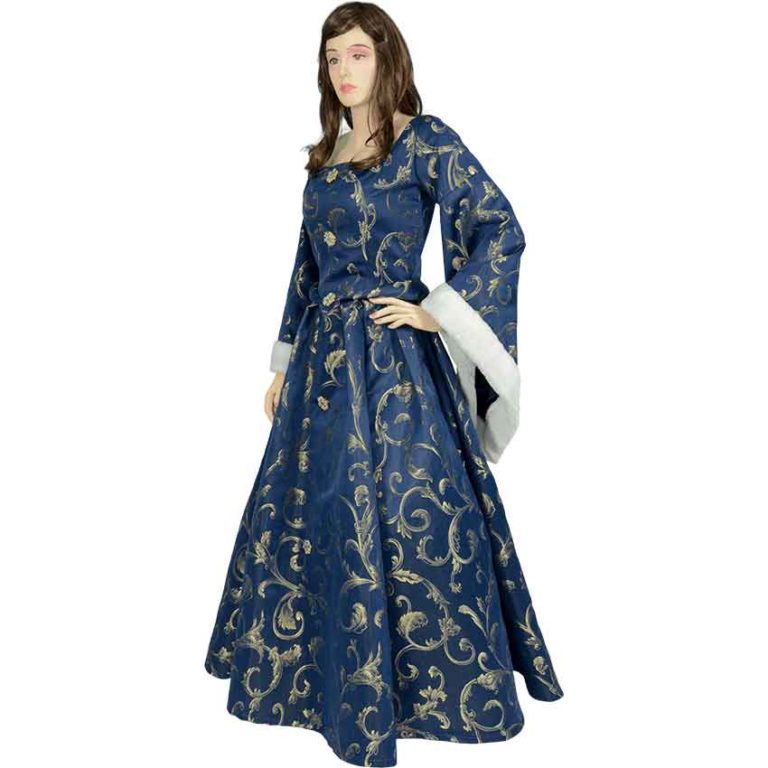 Royal Brocade Gown