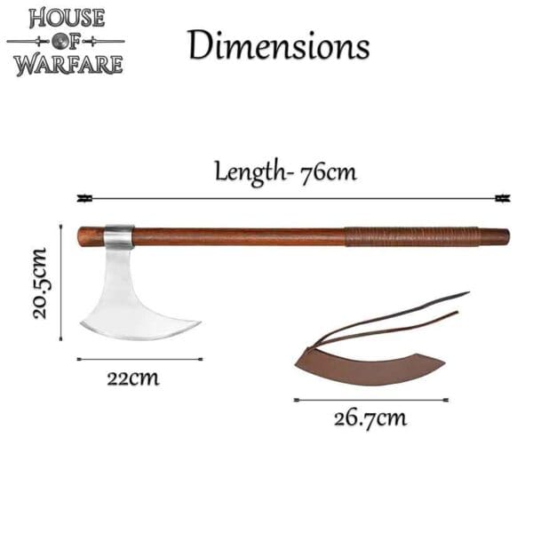 Norse Field Axe with Sheath