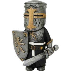 Medieval Swordsman Mini Statue
