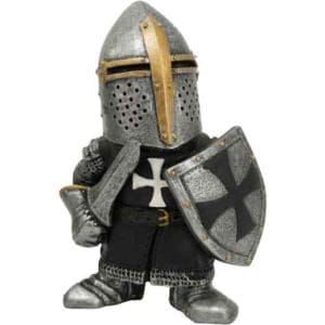 Crusader Knight Mini Statue