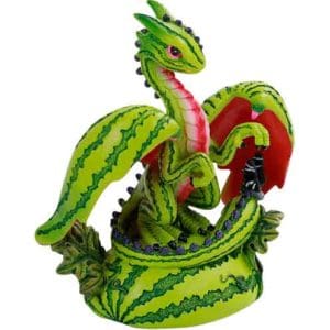 Watermelon Dragon Statue