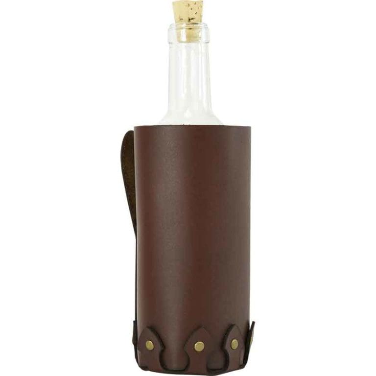 Simple Leather Bottle Holder
