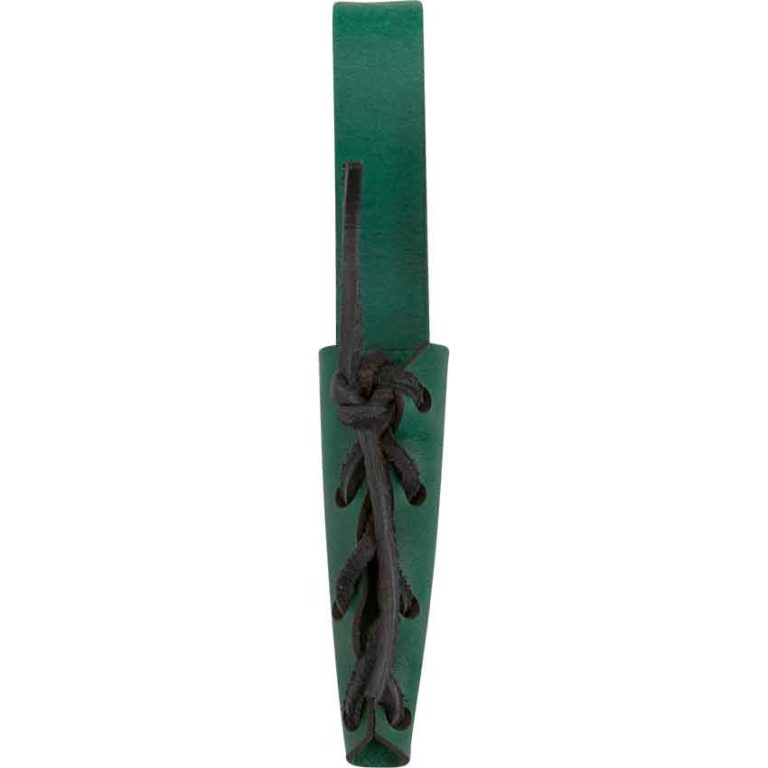 Laced Leather Wand Frog