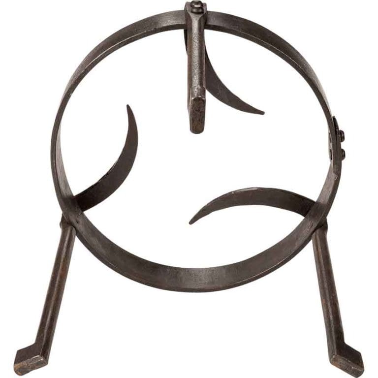 Round Steel Medieval Cooking Stand