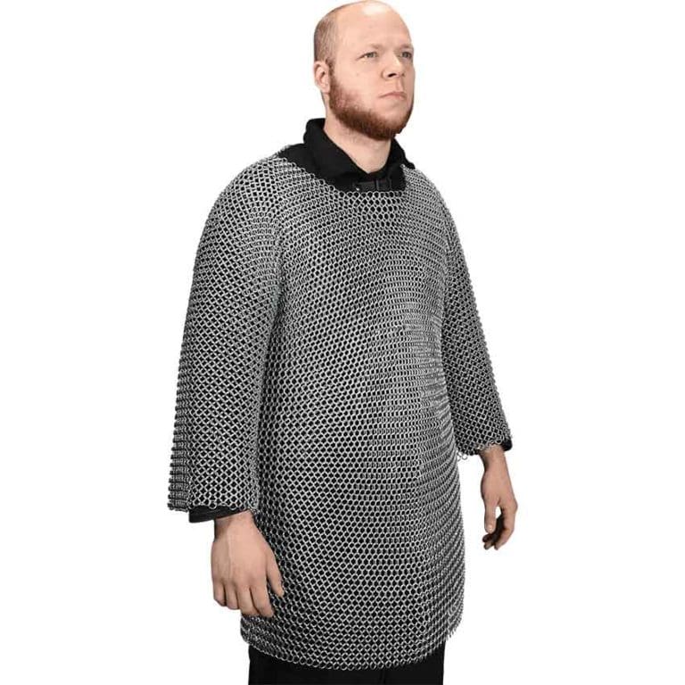 Butted Chainmail Haubergeon