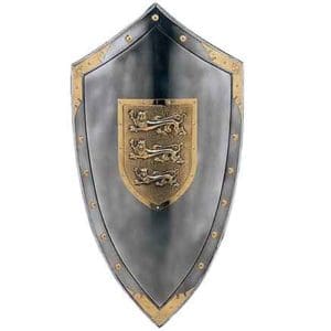 Metallic King Richard the Lionheart Shield by Marto