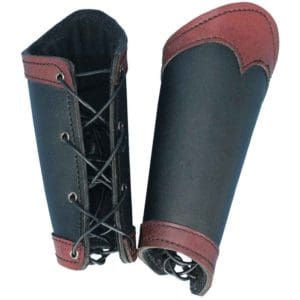 Warriors Leather Arm Bracers