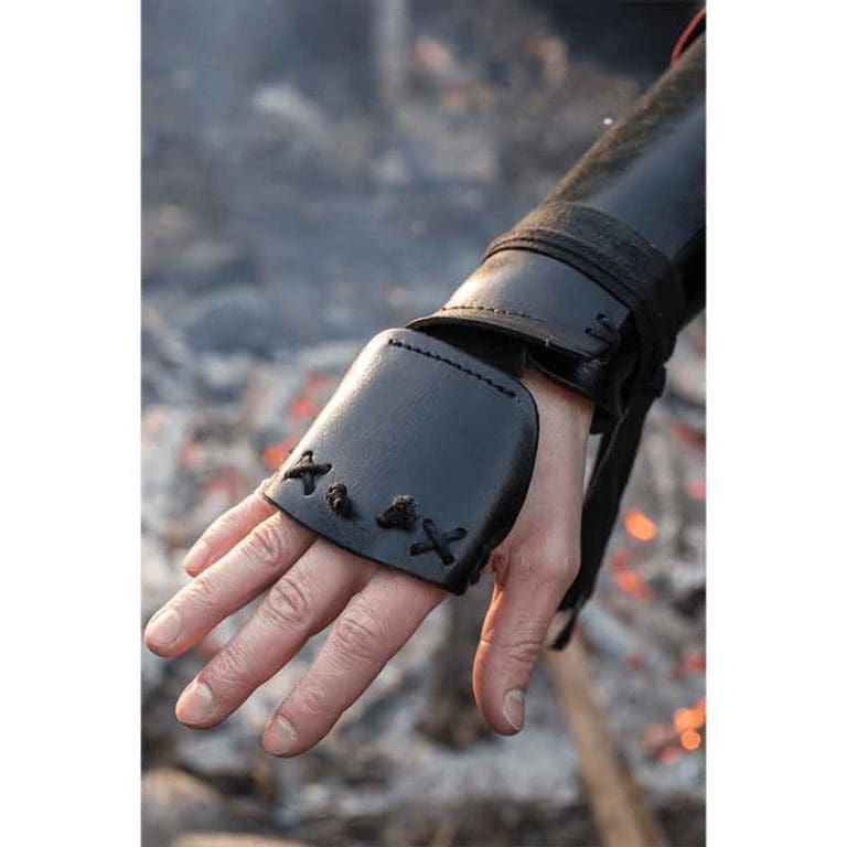 Leather Samurai Bracers