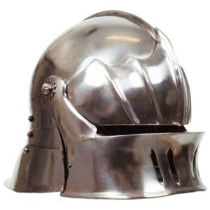 Gothic Sallet Helmet – Steel Finish