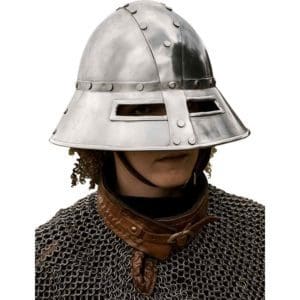 Guardsman Helmet – Polished Steel