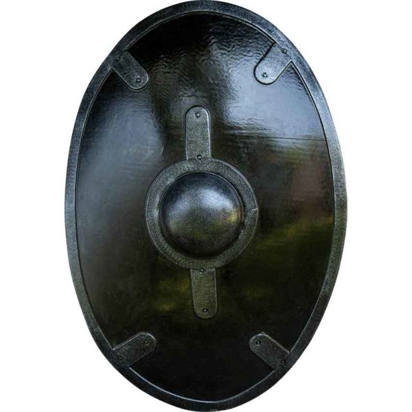 Black Auxiliary LARP Shield