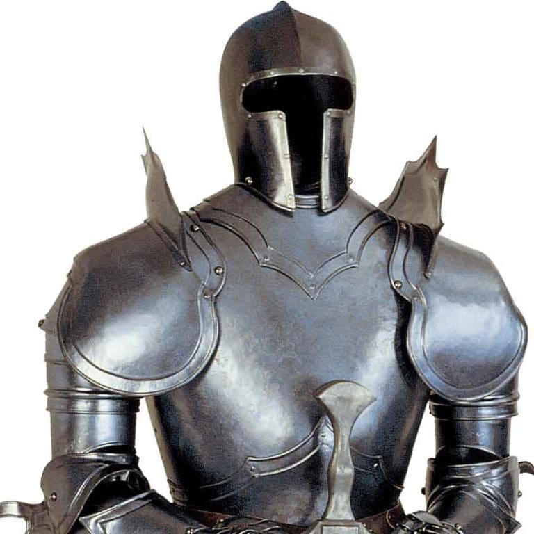 15th Century German Full Suit of Armor with Sword
