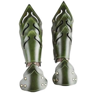 Woodland Leather Greaves