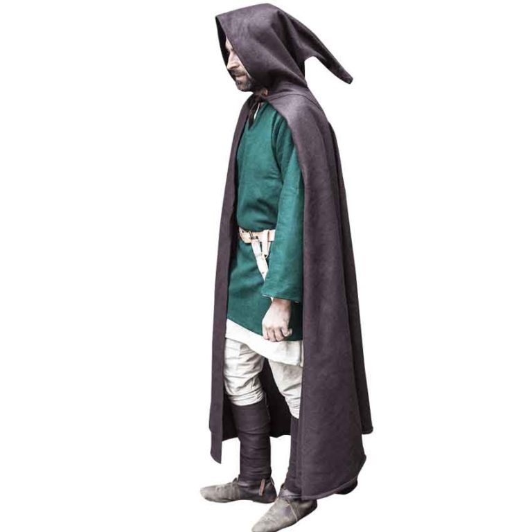 Hibernus Medieval Hooded Cloak