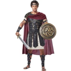 Mens Armored Roman Gladiator Costume