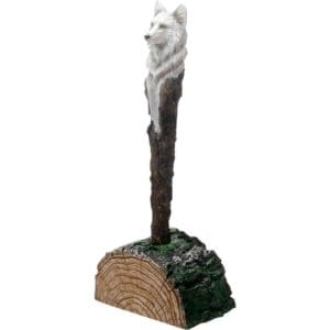 White Wolf Pen with Stand