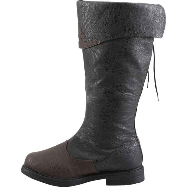 Side-Lacing Noble Boots