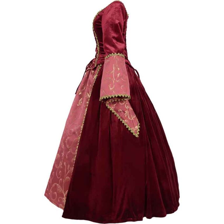Graceful Royal Velvet Gown