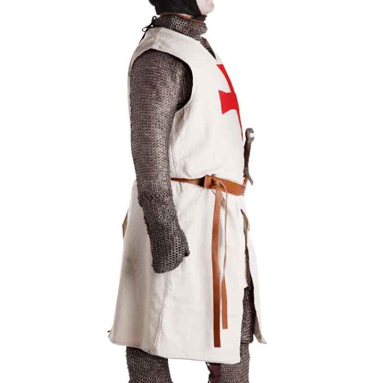 White Templar Knight Overcoat