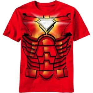 Youth Iron Man Suit T-Shirt