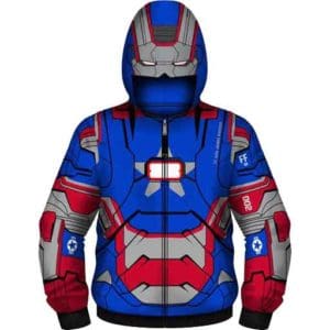 Youth Iron Patriot Suit Hoodie