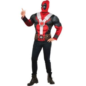 Adult Deadpool Deluxe Costume Set