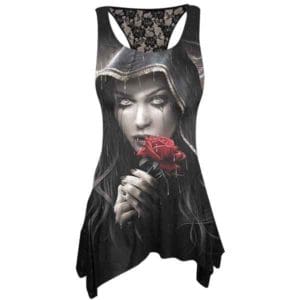 Rose Prayer Vampire Lace Dress