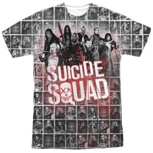 Suicide Squad Mugshot Splatter T-Shirt
