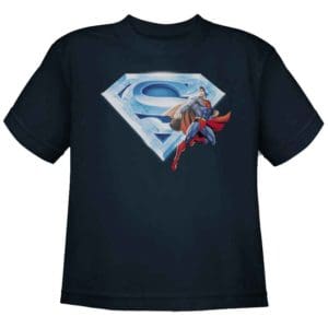 Superman Crystal Logo Kids T-Shirt