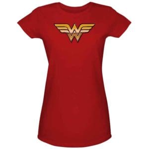 Womens Wonder Woman Logo T-Shirt