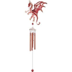 Red Dragon Wind Chimes