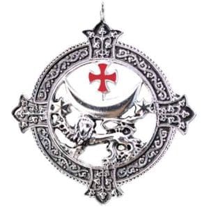Templar Lion Necklace