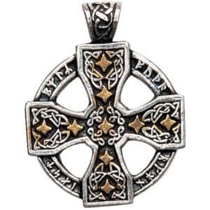 Runic Celtic Cross Necklace