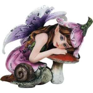Snail Friend Fairy Statue
