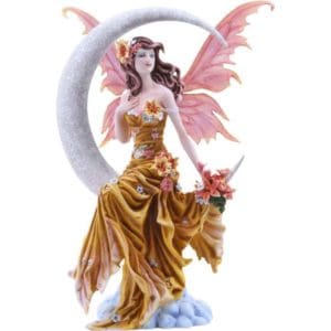 Earth Moon Fairy Statue
