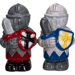 White and Grey Knights Shaker Set