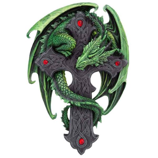 Woodland Guardian Plaque by Anne Stokes