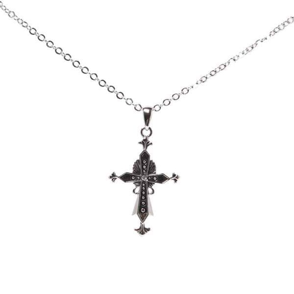 Ornate Medieval Cross Necklace