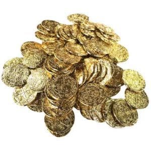 75 Medium Golden Pirate Coins