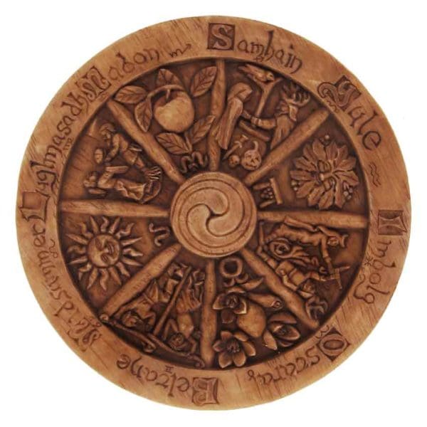 Small Wheel of the Year Plaque